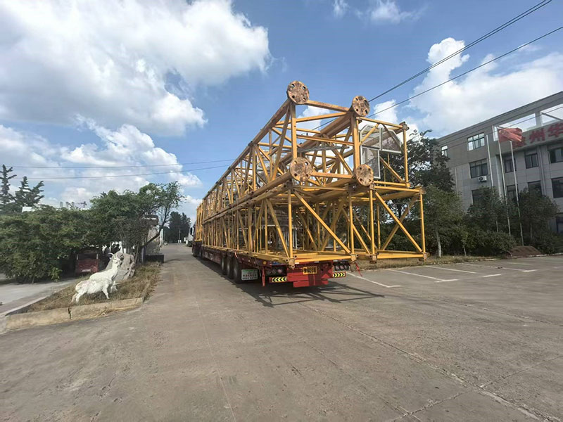 徐州PG国际承运超大件塔吊陆路跨境至乌兹别克斯坦